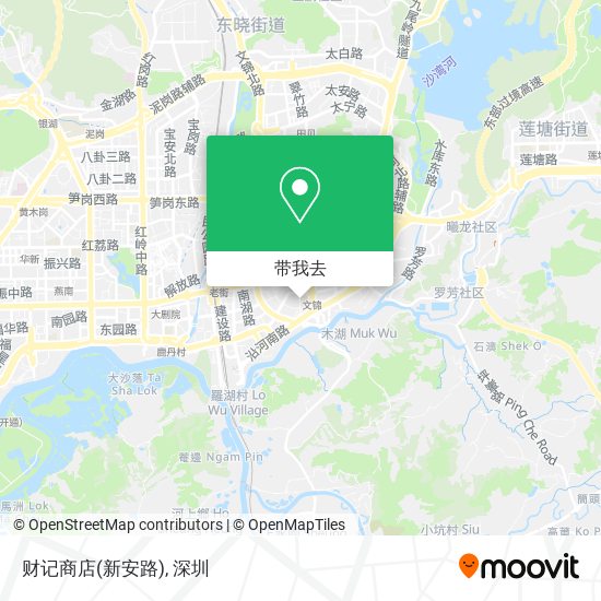 财记商店(新安路)地图