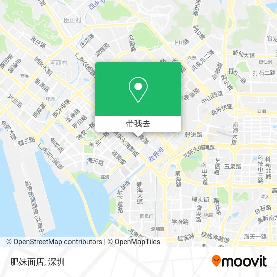 肥妹面店地图