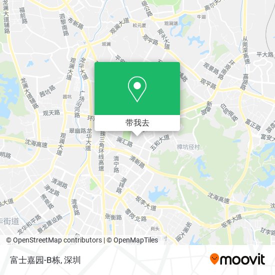 富士嘉园-B栋地图