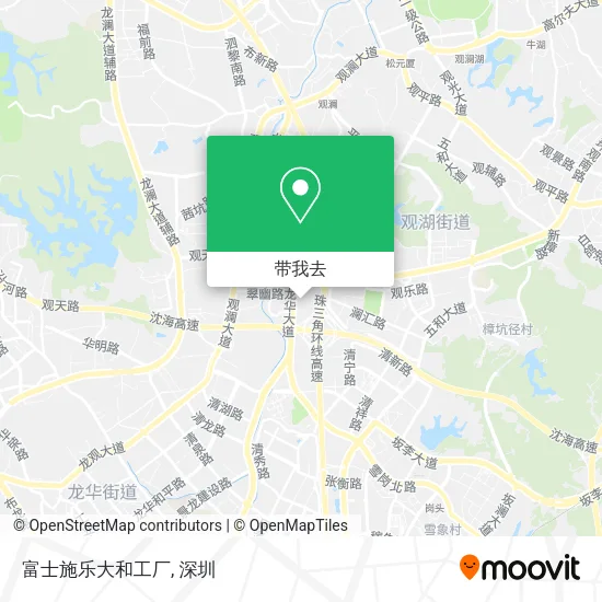 富士施乐大和工厂地图