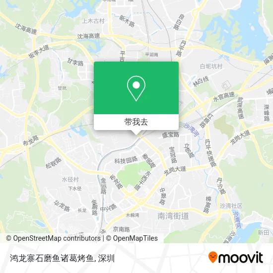 鸿龙寨石磨鱼诸葛烤鱼地图