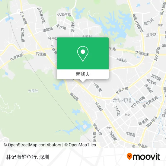 林记海鲜鱼行地图