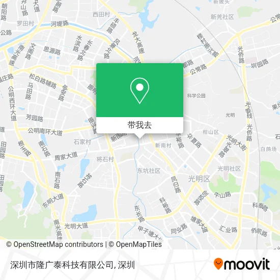 深圳市隆广泰科技有限公司地图