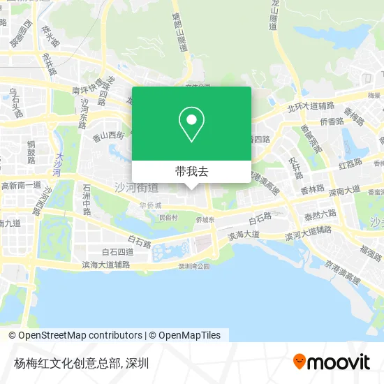 杨梅红文化创意总部地图
