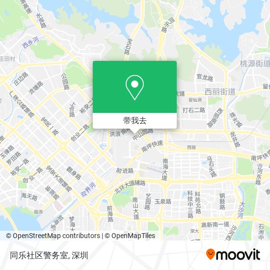 同乐社区警务室地图