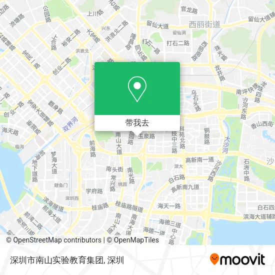 深圳市南山实验教育集团地图