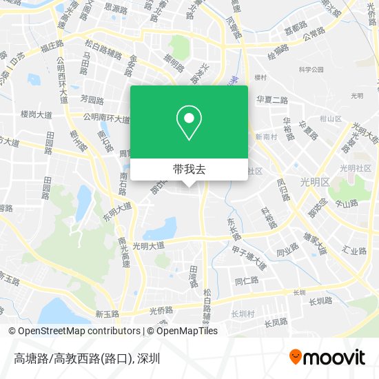 高塘路/高敦西路(路口)地图