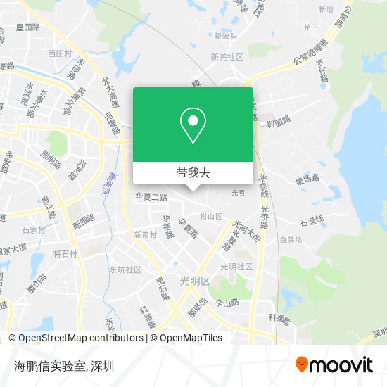 海鹏信实验室地图