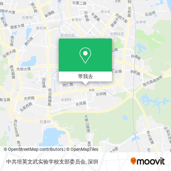 中共培英文武实验学校支部委员会地图