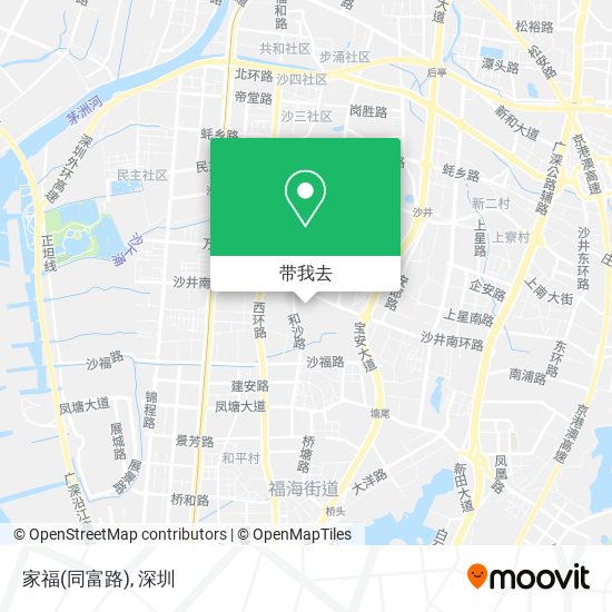 家福(同富路)地图