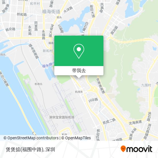 煲煲掂(福围中路)地图