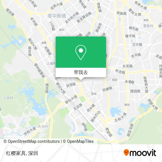 红樱家具地图