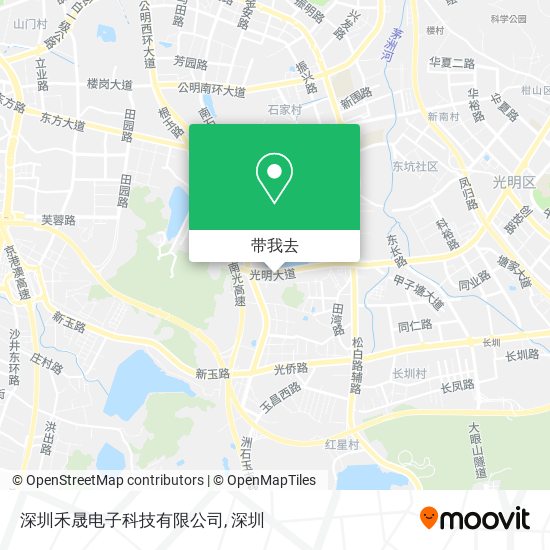 深圳禾晟电子科技有限公司地图