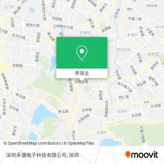 深圳禾晟电子科技有限公司地图