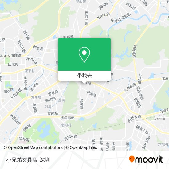 小兄弟文具店地图