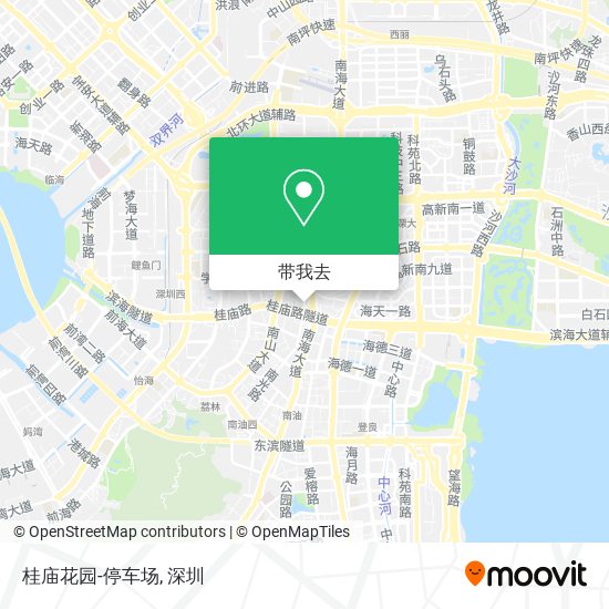 桂庙花园-停车场地图