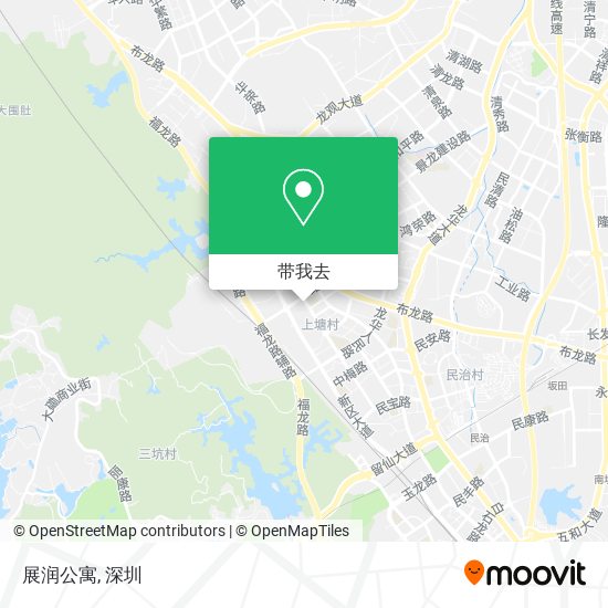 展润公寓地图
