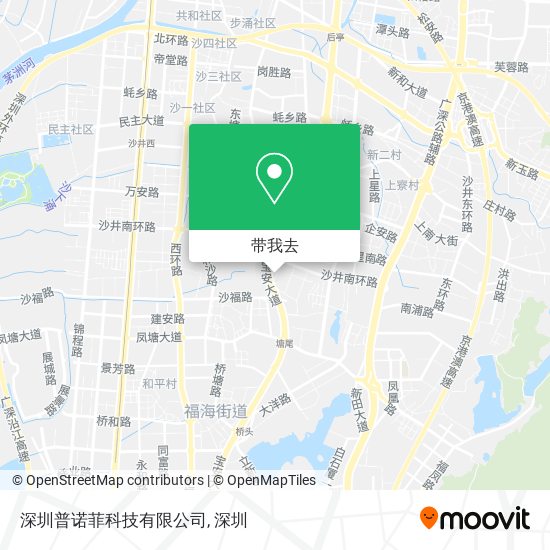 深圳普诺菲科技有限公司地图
