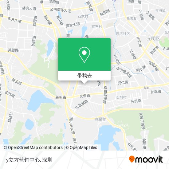 y立方营销中心地图