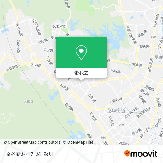 金盈新村-171栋地图