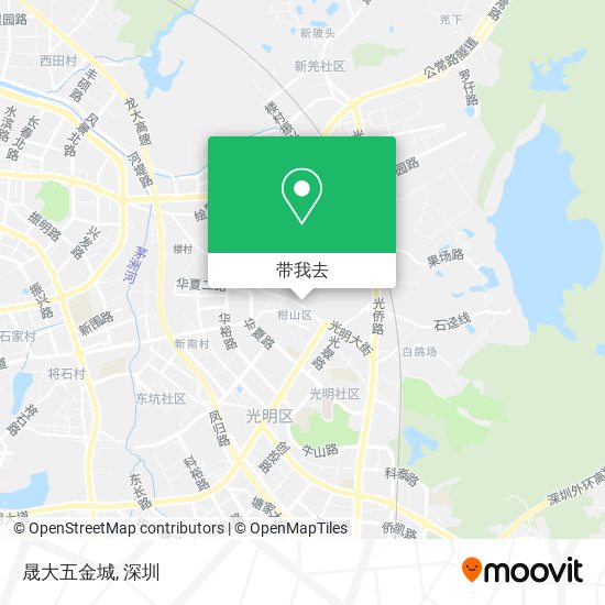 晟大五金城地图