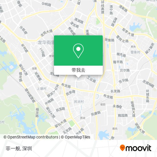 菲一般地图
