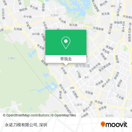 永诺刀模有限公司地图