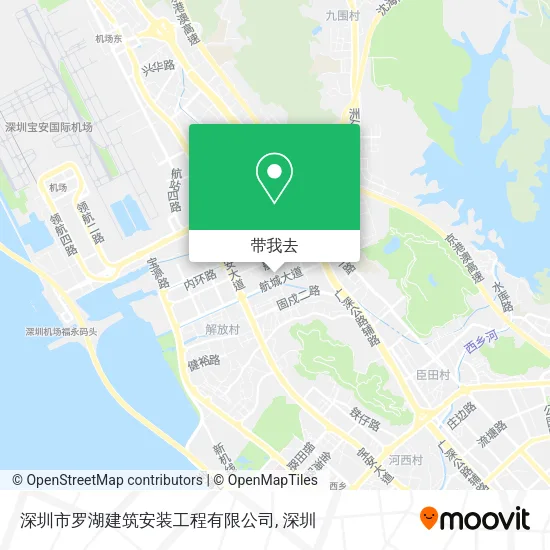 深圳市罗湖建筑安装工程有限公司地图