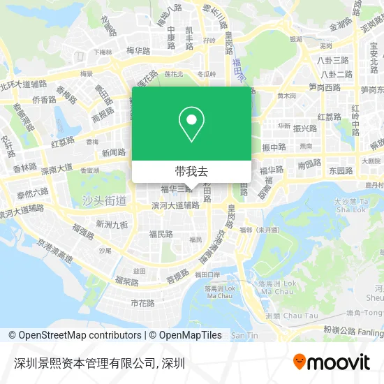 深圳景熙资本管理有限公司地图