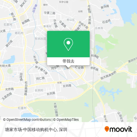 塘家市场-中国移动购机中心地图