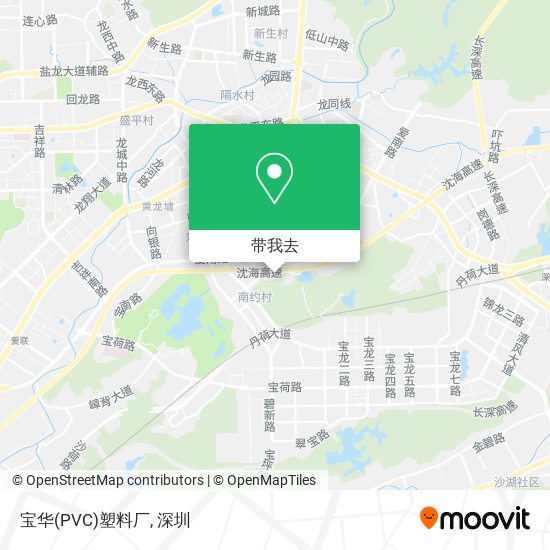 宝华(PVC)塑料厂地图