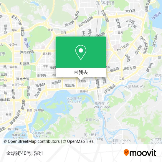 金塘街40号地图