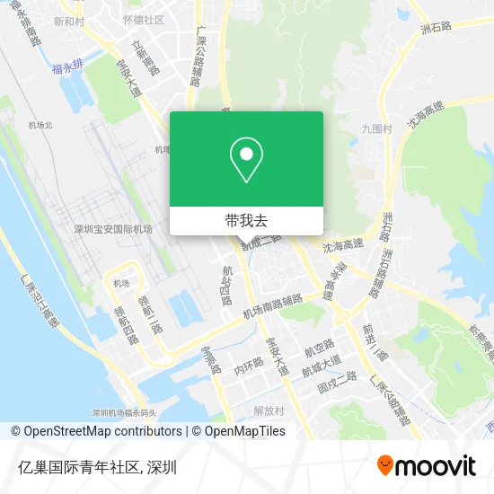 亿巢国际青年社区地图