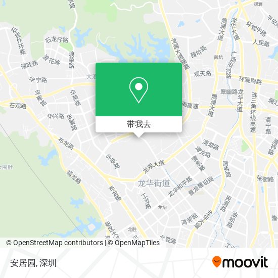 安居园地图
