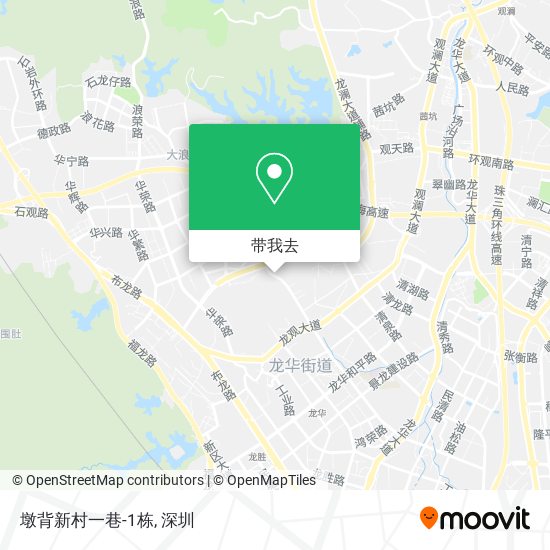 墩背新村一巷-1栋地图