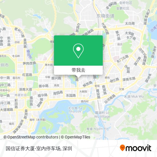 国信证券大厦-室内停车场地图