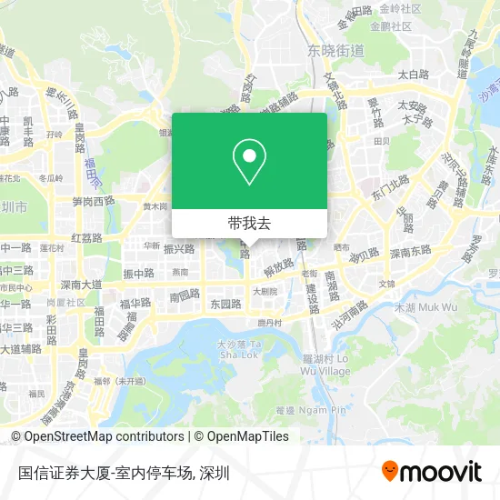 国信证券大厦-室内停车场地图