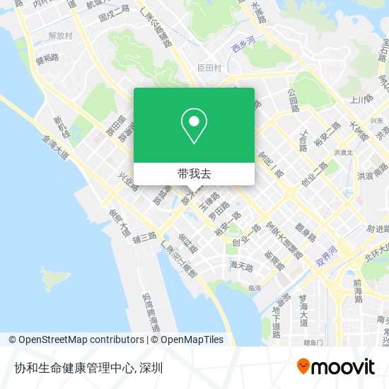 协和生命健康管理中心地图