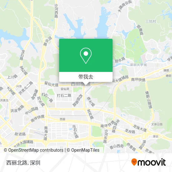 西丽北路地图