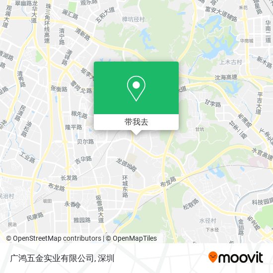 广鸿五金实业有限公司地图