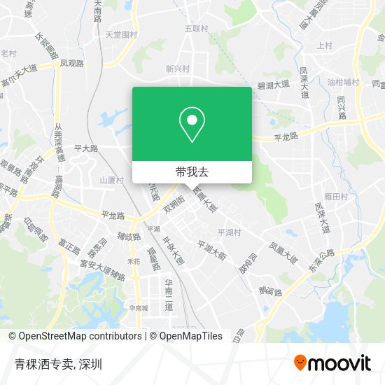 青稞洒专卖地图