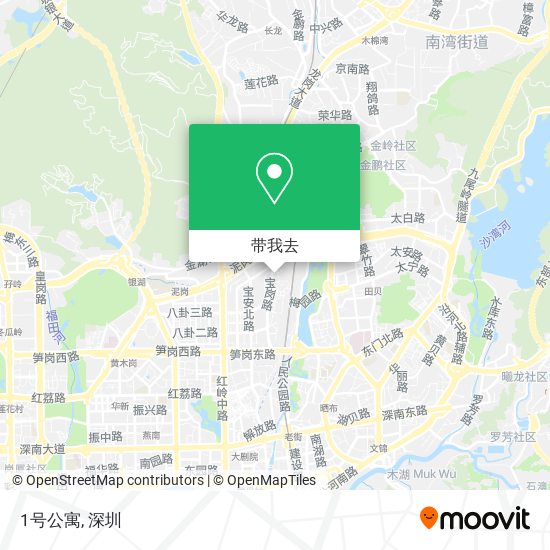 1号公寓地图