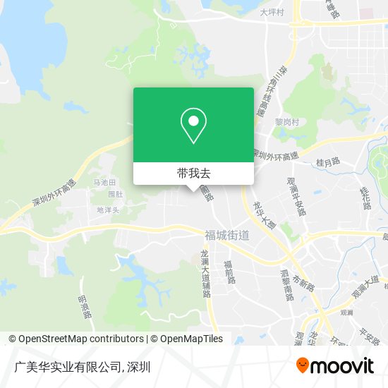 广美华实业有限公司地图