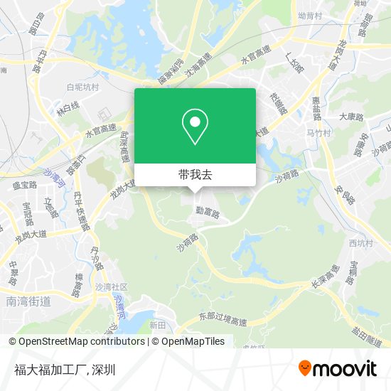 福大福加工厂地图