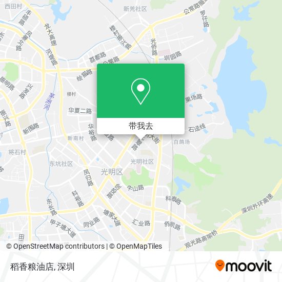 稻香粮油店地图