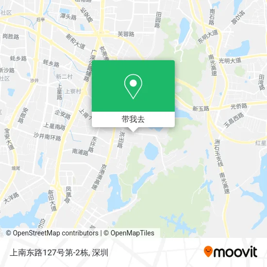 上南东路127号第-2栋地图