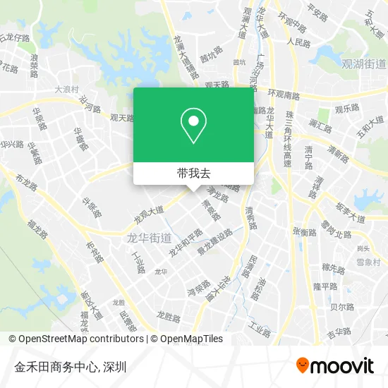 金禾田商务中心地图