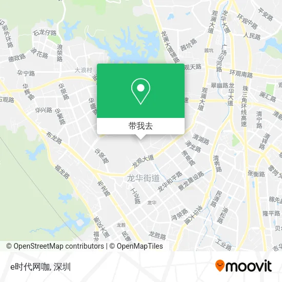 e时代网咖地图