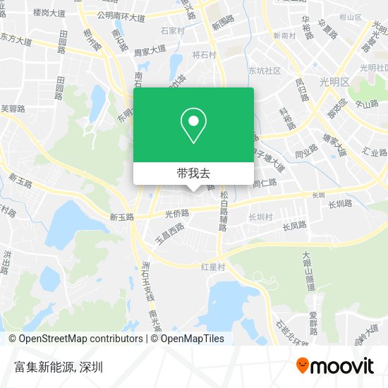 富集新能源地图