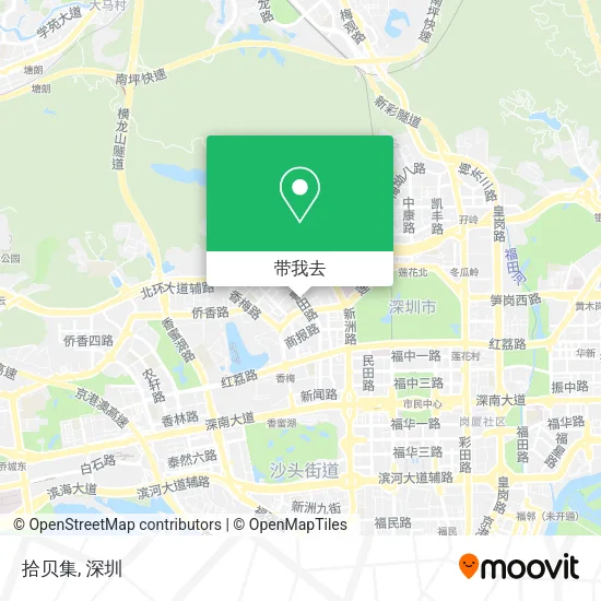 拾贝集地图